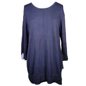 Karen Scott Cotton Scoop Neck Sweater Sz XXL